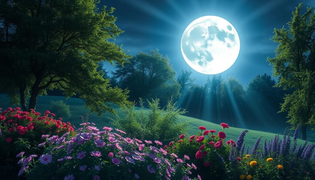 Księżyc i natura