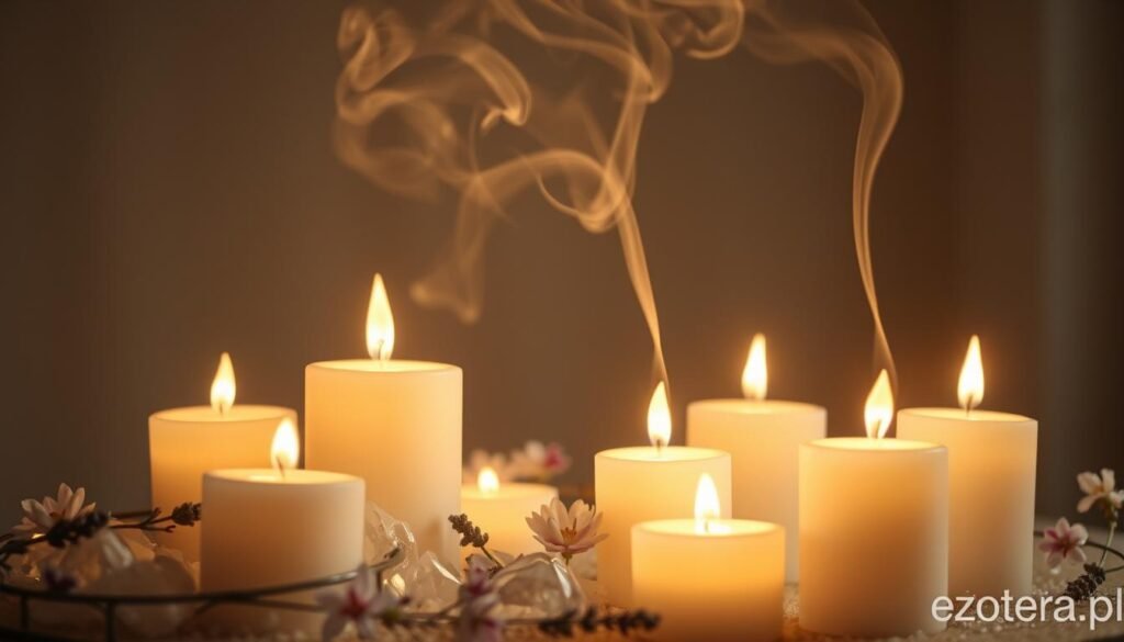 białe świece