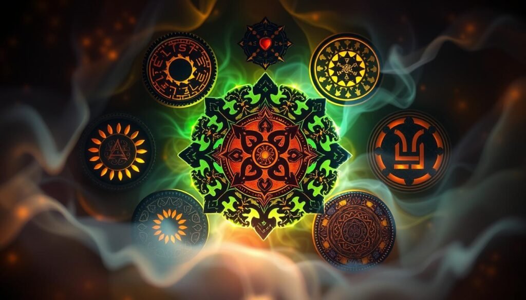 starożytne symbole i talizmany ochronne