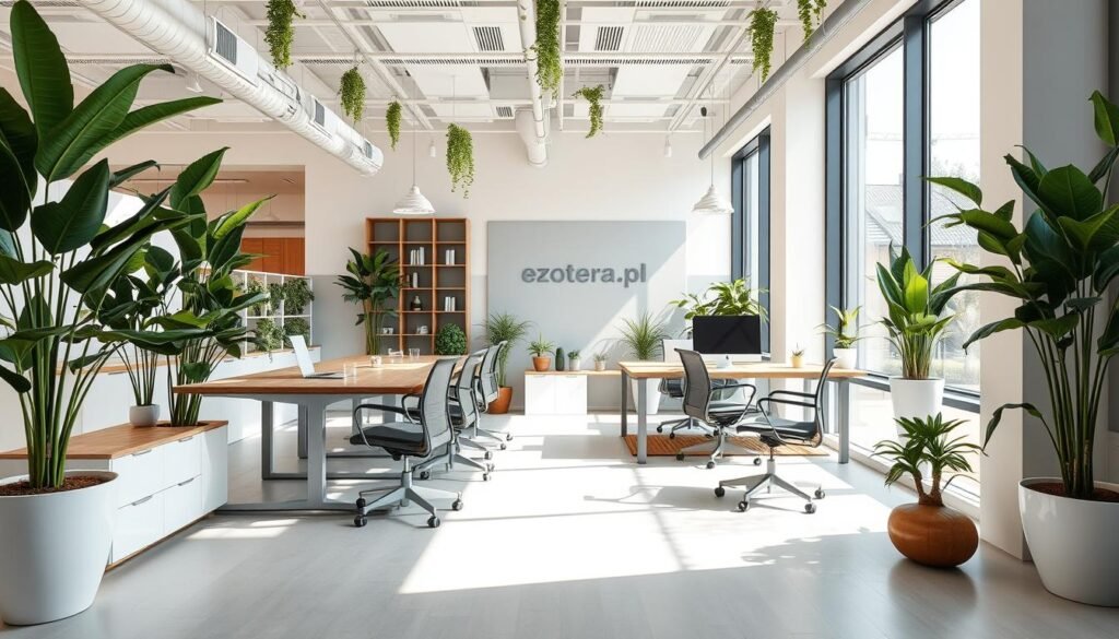 aranżacja przestrzeni biurowej