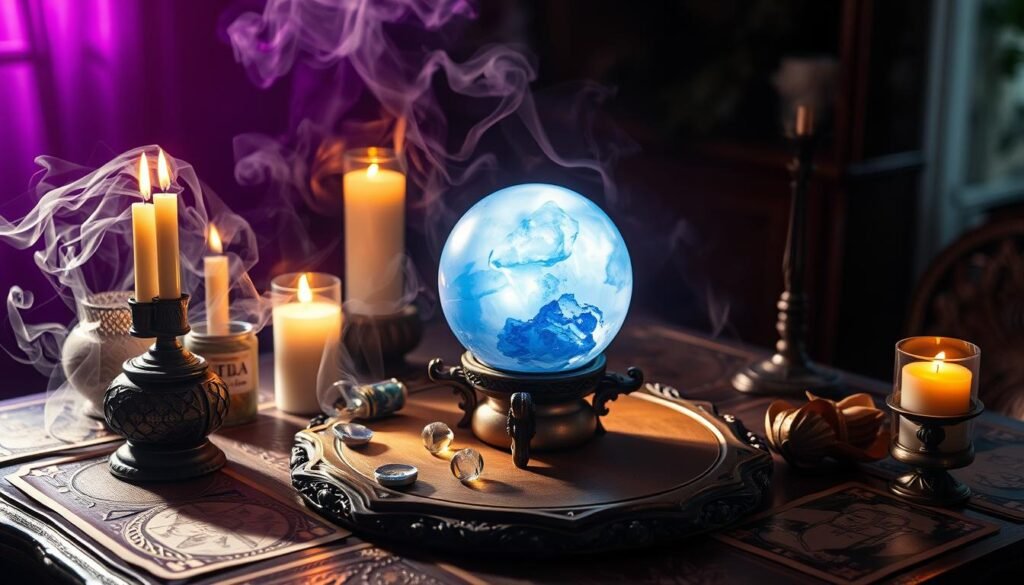 sesja z kryształową kulą sesja z kryształową kulą