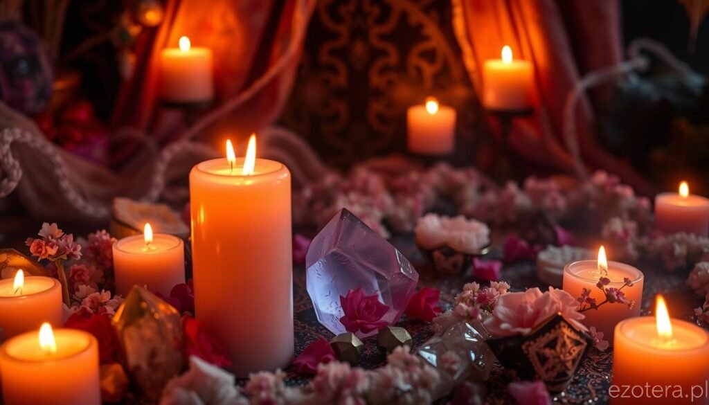 rytuały miłosne ze świecami