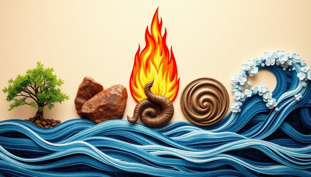 pięć elementów feng shui