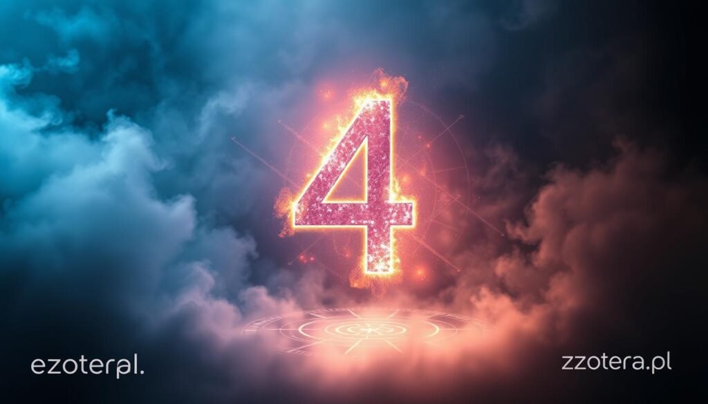 wibracja liczby 4