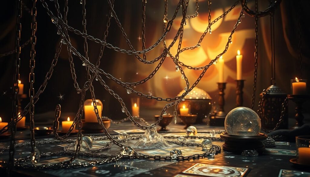 wróżenie z łańcuchów