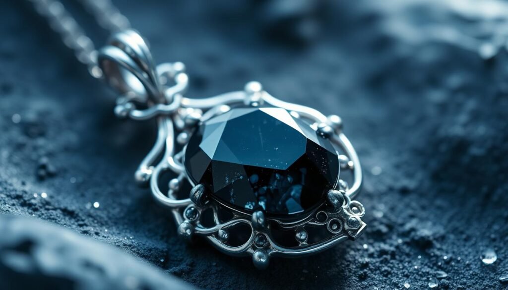 Czarny turmalin w biżuterii Czarny turmalin w biżuterii
