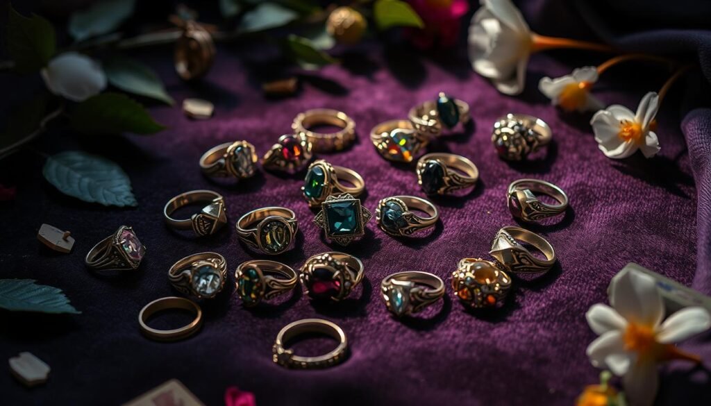 interpretacja pierścieni