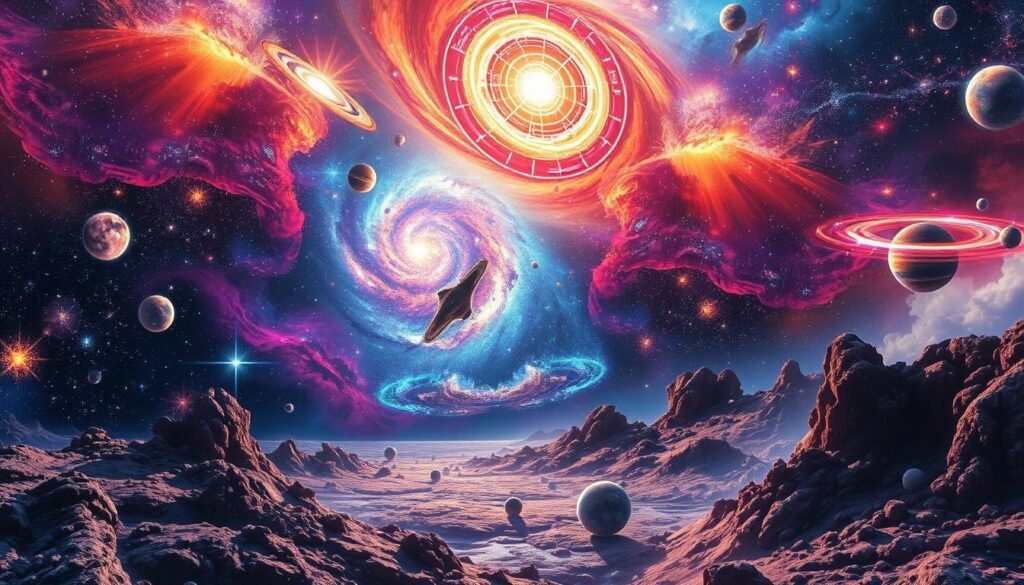 kosmiczne zjawiska wpływ na życie