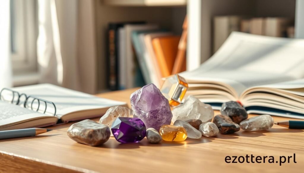 kamienie na koncentrację podczas egzaminu