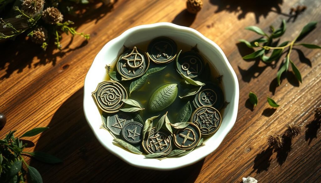 wróżby z liści herbaty