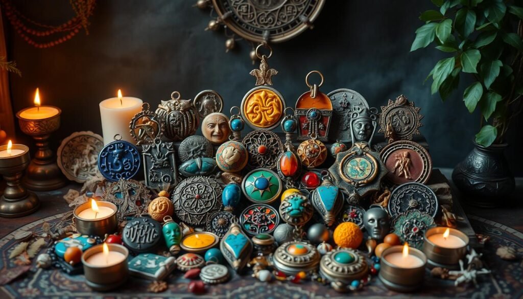 amulety talizmany praktyki wróżbiarskie