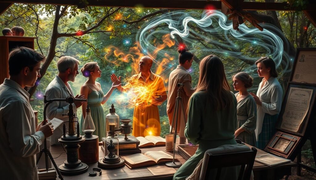 historia badań nad aurą