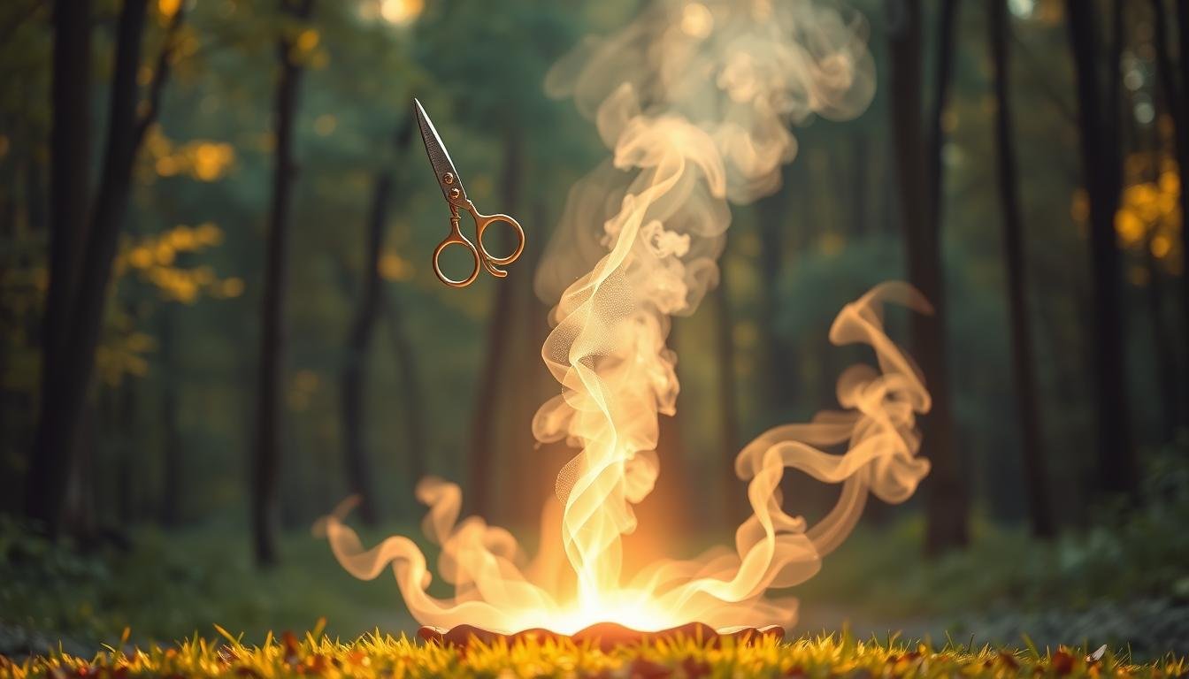 rytuał odcięcia sznurów energetycznych