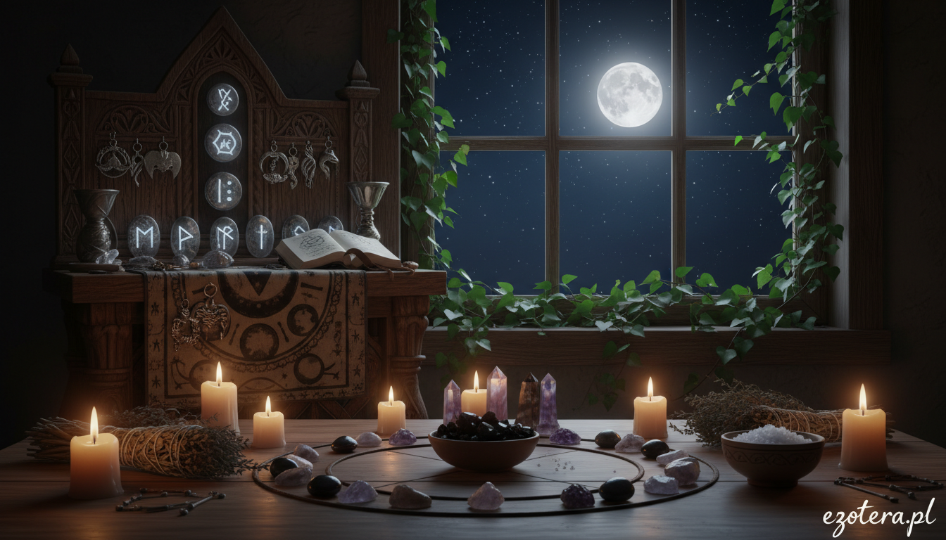 rytuały ochronne na noc