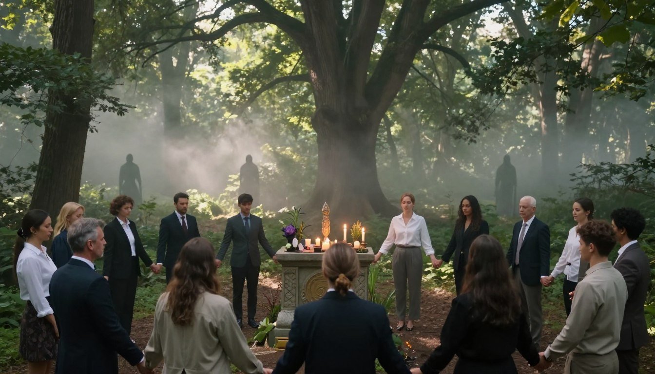 rytuały odprawiane publicznie