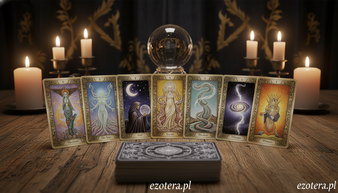 tarot karty zwiastujące obecność ducha